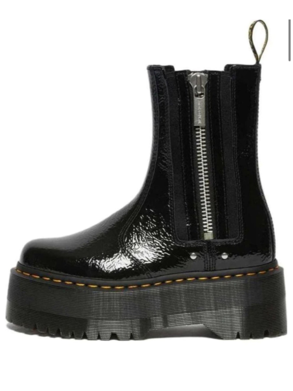 New Dr Martens Chelsea Max Distressed Platform Boots 6 - Picture 2 of 10